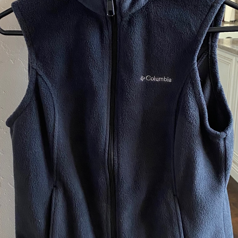 Columbia Womens Fleece Zip Vest